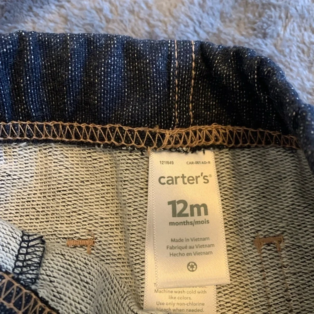 Lot of 3 Carters pants size 12 months